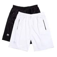 Kit 2 bermudas masculina, Dry fit, refletivo com bolso