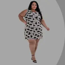 Vestido Cavado em Liganete Conforto e Estilo para o Dia a Dia