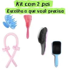 Modelador de Cachos Cabelo+ Escova Polvo/Escova mágica /Escova Raquete /Escova para limpar