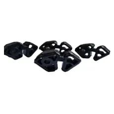 Coxim Nylon 4 Peças Cg 150 160 Titan Fan125 04/14 RESISTENTE A ALTA TEMPERATURA