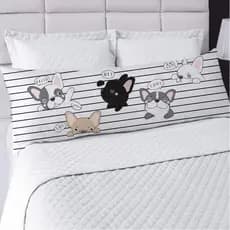 FRONHA TRAVESSEIRO DE CORPO XUXÃO 1.25X0.45CM REFIL ENCHIMENTO DE SILICONE PET DOG BUG FOFO
