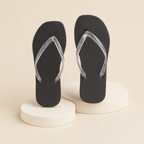 Chinelo Feminino Borracha Infantil Confortável - Promoção Envio Imediato