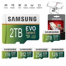 Cartão De Memória Classe 10 De Alta Velocidade 128GB 256GB 512GB 1TB 2TB Micro SD Flash TF U3 V30 A2