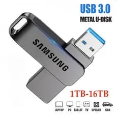 Unidade Flash USB De 1 Tb/2/4/8/16 3.0 De Metal De Alta Velocidade U Disk Pen Drive Memoria Stick