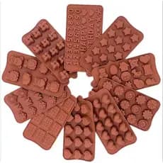 Molde de Silicone letras e numeros Forma de Silicone Para Chocolate Doces e bolo pequeno