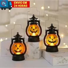 LED Haloween Abóbora Fantasma Luz De Halloween Decoração De Festa