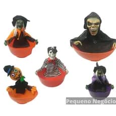 Baleiro Halloween Com Sensor De Luz e Som