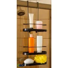 Porta Shampoo Box Banheiro 3 Andares Suporte Premium Triplo Sem Furos