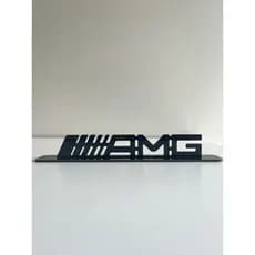 ENFEITES DE MESA, AUDI, PORSCHE, FERRARI, F1, MERCEDES BENZ, AMG, SVR, BMW EM ACM - 25cm x 4cm