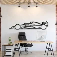 QUADROS DE CARROS F1  ANTIGOS 3D DECORATI EM ACM - ALTA QUALIDADE & ESTILO