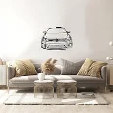 QUADRO DECORAÇÃO JETTA GLI ACM FRENTE - DIVERSOS TAMANHOS