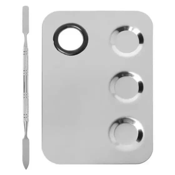 PLACA DE METAL QUADRADA