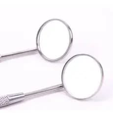 Espelho de Precisão Profissional Inox para Alongamento Extensão de Cílios