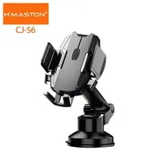 HMASTON CJ-56 Suporte veicular carro para celular com ventosa telescópica de poste longo