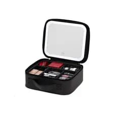 MORINA Bolsa Maleta Maquiagem Grande Com Espelho LED Organizador de Beleza Várias cores disponíveis
