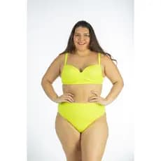 Biquíni Plus Size Levanta Bumbum e Seios - Meia Taça com Aro