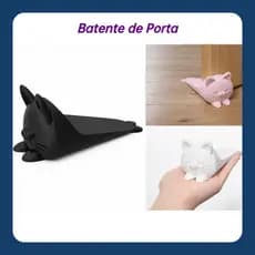 Trava Porta Gatinho Criativa – Aparador/Cunha Peso Decorativo Anti-Vento para Casa Batente de porta Decoração Gato
