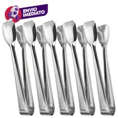 Pegador De Frios Aço Inox Multiuso Gelo Fruta Petisco Doce Salada Universal Cozinha E Restaurante