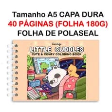 Livro Little Cuddles - 40 páginas - Capa dura