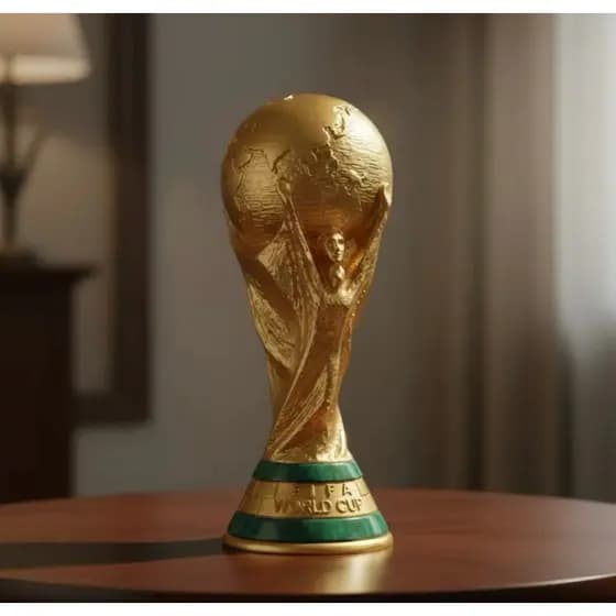 Trofeu Taça da Copa do Mundo 2026 FIFA Decoração Casa