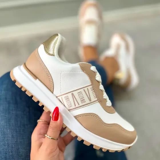 Tênis feminino macio e confortável dia a dia vizzano original