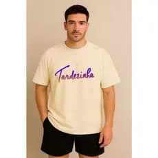 Camisetão Camisa Oversized Retrô Tardezinha Thiaguinho Unissex