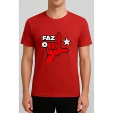 Camisa Camiseta Feminina Masculina Unissex Eleição Ano Politico Faz o L Apoio ou Oposição