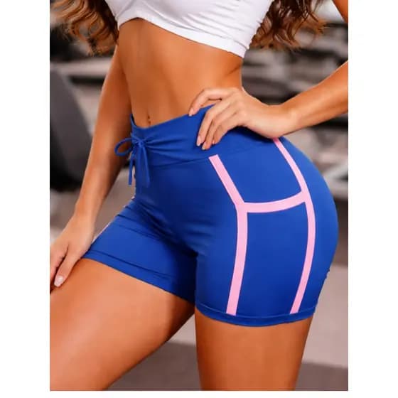 SHORT FEMININO COM BOLSOS FITNESS ZERO TRANSPARENCIA ACADEMIA , SHORT EM MALHA SUPLEX PREMIUM