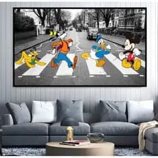 Quadro Decorativos 1 Peça 40x60 Desenho Animado