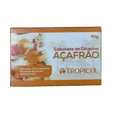 Sabonete AÇAFRÃO Tropical 90g - 1 a 5 unidades
