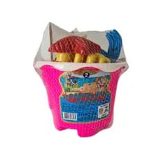 Baldinho de Praia Castelinho - Kit para Lembrancinha Infantil de Verão