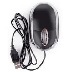 Mouse Óptico Preto - Qualidade Genérico