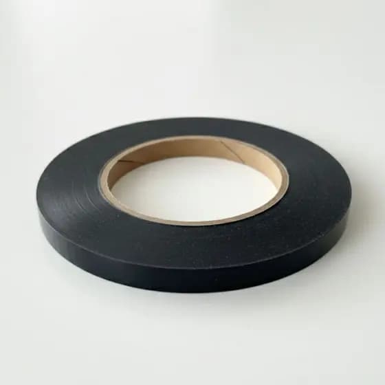 Fita 1CM Adesiva Decorativa Preta 50M Decoração Quarto Sala Parede Piso Resistente