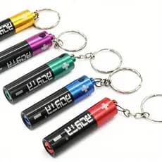 Chaveiro Personalizado 82mm Bateria Destacável Molde Metal Quebra-Cabeça Desktop Objeto Criativo Colecionável