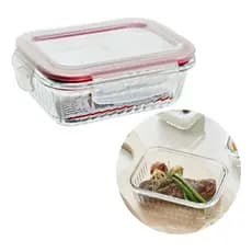 Pote de Vidro Hermético 370ml Retangular Belakaza