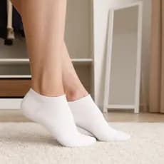 Kit 3 Pares de Meias Invisíveis Confort 33/38 Unissex