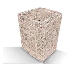 Capa Forrada Com Zíper Pra Máquina De Lavar Brastemp 10/11kg