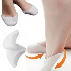 Par Palmilhas calos Ponta dos Pes De Dedos Protetor Biqueira Silicone Salto Sapato Alívio Da Dor