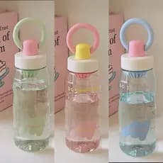 Garrafa PLASTICO 620ML Portátil Bebidas