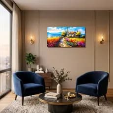 Quadro Decorativo "A Caminhada" em Acrílico com Impressão UV