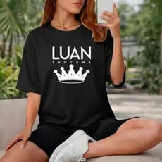 Camiseta Feminina Cantor Sertanejo Moderna Algodão