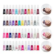 Kit Com 48 Esmaltes Drica - Cores Variadas - ATACADO