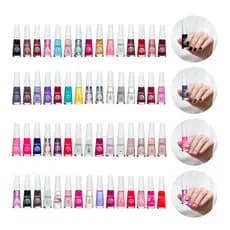 Kit Com 60 Esmaltes Drica - Cores Variadas - ATACADO