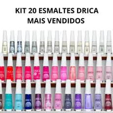 Kit 20 Esmaltes Drica Mais Vendidos! - Envio Imediato!