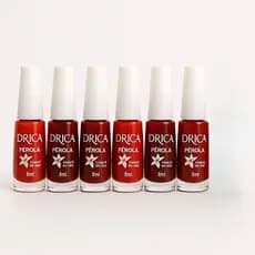 Kit 6 Esmaltes Vermelho Diferentes - Drica