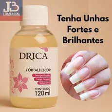 Base Fortalecedora Linha Profissional Drica 120ml - Secagem rápida - Longa duração