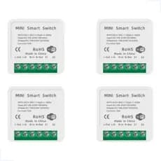 Kit 4 Interruptor Inteligente 16a Wifi Automação Alexa Google
