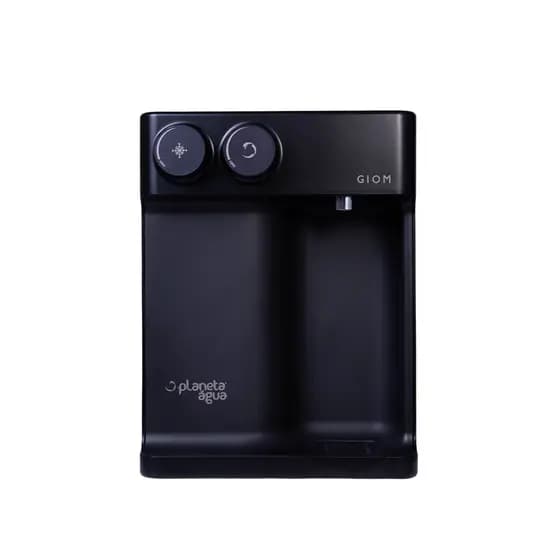 Filtro Purificador Água Alcalina Gelada e Natural Giom Original Planeta Água 127 Preto