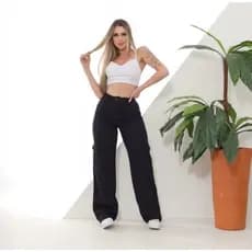 calça cargo Preta