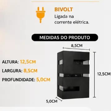 Arandela Externa Completa + Lâmpada LED G9 5W Inclusa | Bivolt | Resistente ao Sol,  Chuva e Maresia